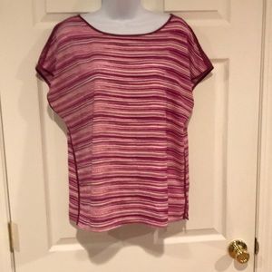 Ann Taylor Split Shoulder Blouse